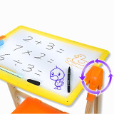 21 Inch Erasable One Key Digital LCD Writing Board Floor Standing Wooden frame Drawing Tablet For Kids Graffito Home  toys