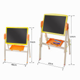 21 Inch Erasable One Key Digital LCD Writing Board Floor Standing Wooden frame Drawing Tablet For Kids Graffito Home  toys