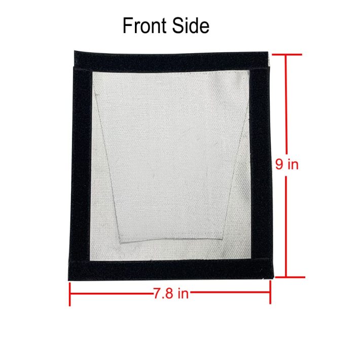 FIREHIKING Hot Tent Stove Jack 9  x 7.8  with Rain Flap Fire Resistant Fabric