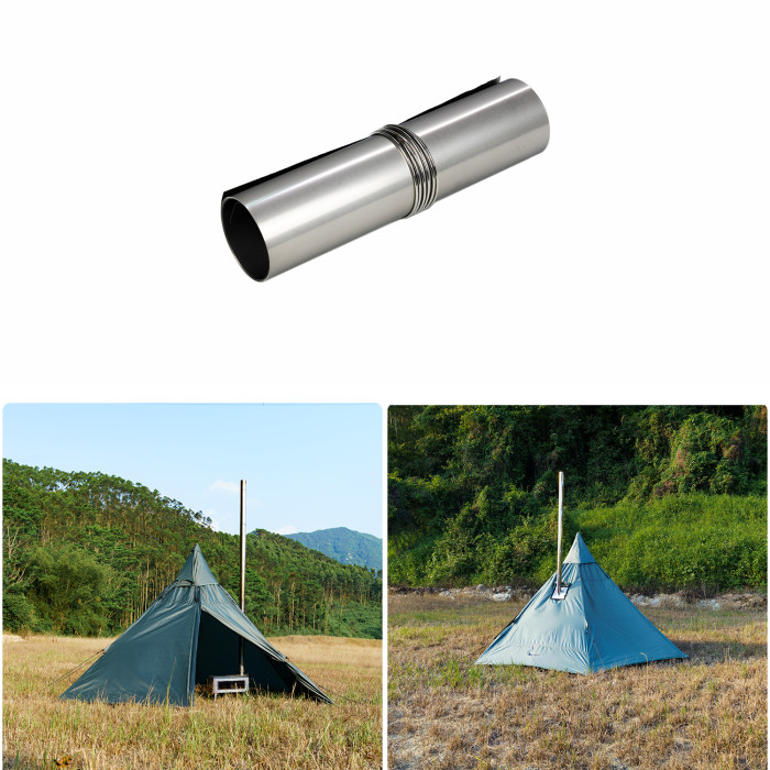 Wood Stove Pipe for Titanium Stove or Camping Tent Stove
