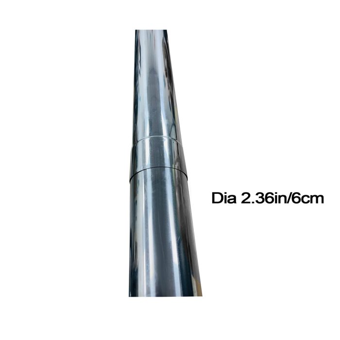 FIREHIKING Stove Pipe 2.36inch / 6cm Stainless Steel Flue Extension Straight Chimney for Outdoor Camping Stove (4 straight) - 14.17in/36cm