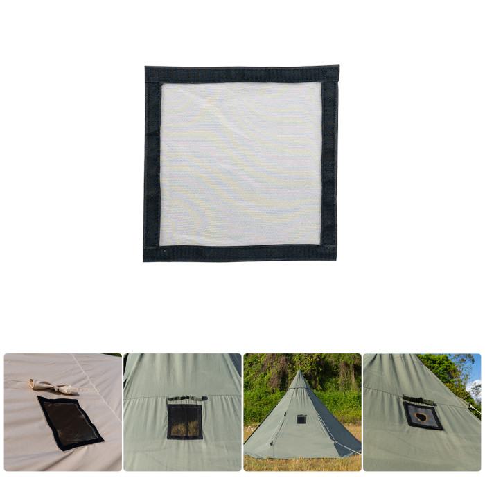 Best FireHiking Tent Stove Jack for Sale | 9.4 X 9.4 Inch Mesh Tent Stove Jack for Tipi, Canvas Tent