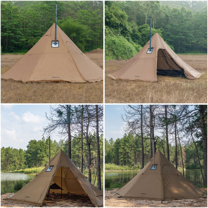 FireHiking LEVA Plus Hot Tent 4-8 Person | Tent Stove Jack Bushcraft, Cooking and Heating - US$ 239.99 - www.firehiking.com