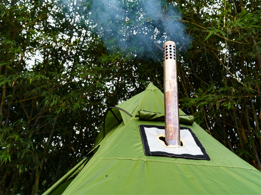 Leva Solo Tent with Wood Stove Jack