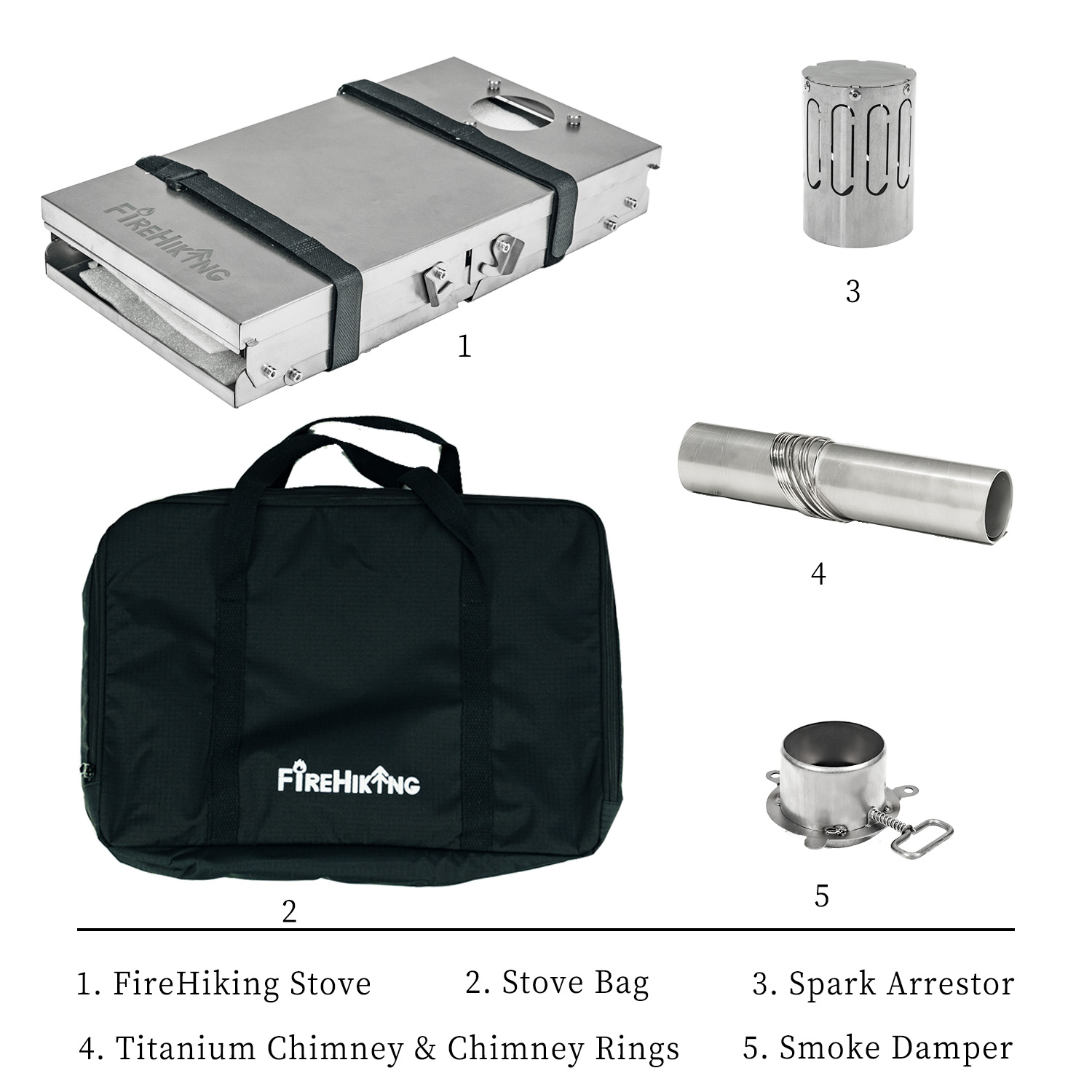 FireHiking portable design