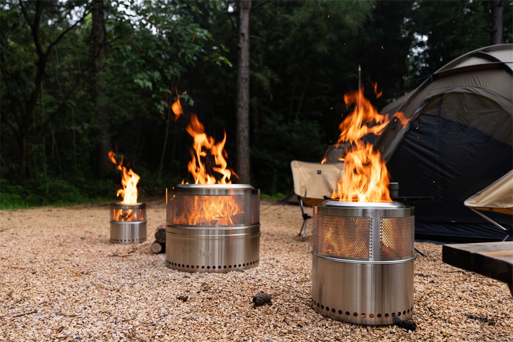 outdoor camp fire pit