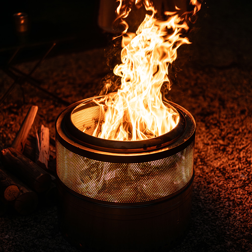 FireHiking Smokeless Fire Pit Portable Camping Firepit With FireHiking Smokeless Fire Pit Portable Camping Firepit With
