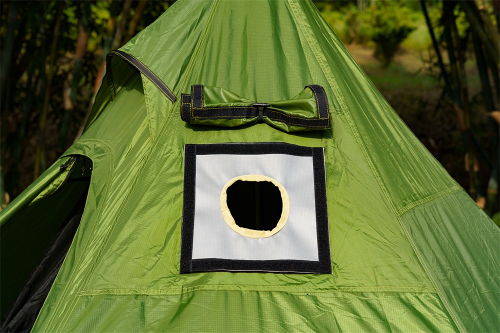stove jack of solo hot tent