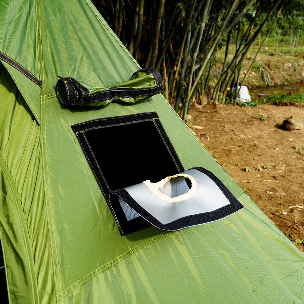 Summit Solo Teepee Hot Tent with Stove Jack