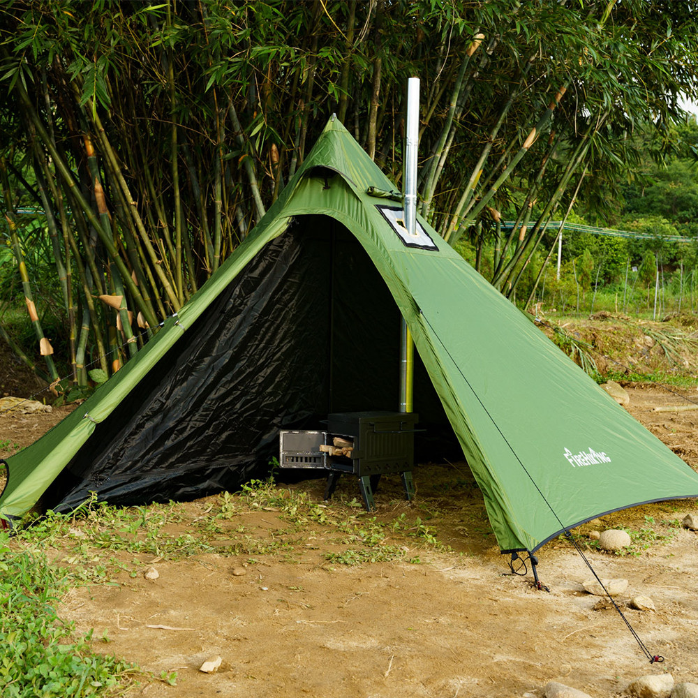 FireHiking Ultralight Leva Solo Hot Tent with Wood Stove Jack for ...