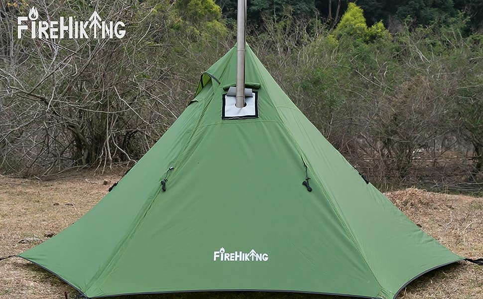 FireHiking solo hot tent with stove jack
