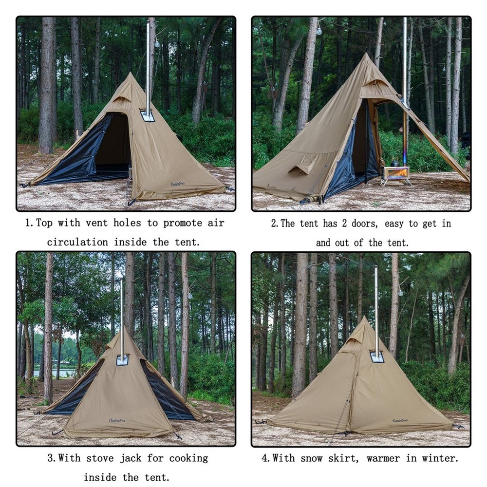 Cooking inside a tent deals