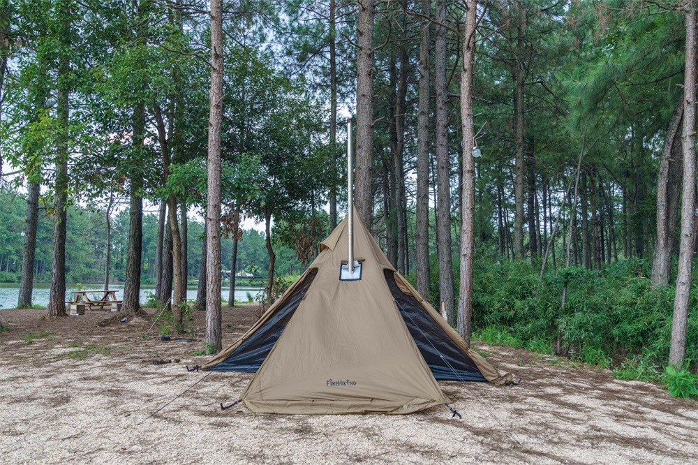 FireHiking canvas hot tent with stove jack