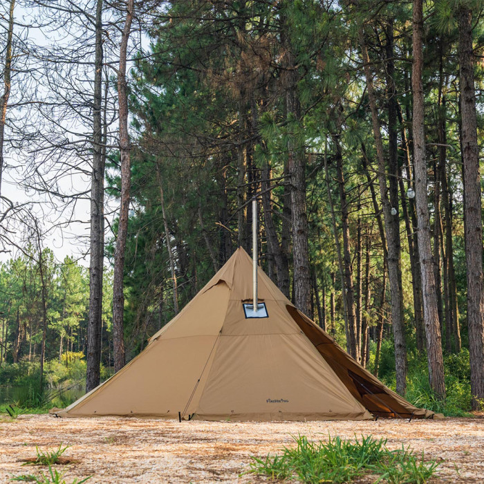 FireHiking LEVA Plus Camping Hot Tent 4-8 Person | Tipi Tent with Stove Jack  for Bushcraft, Cooking and Heating - US$ 239.99 - www.firehiking.com