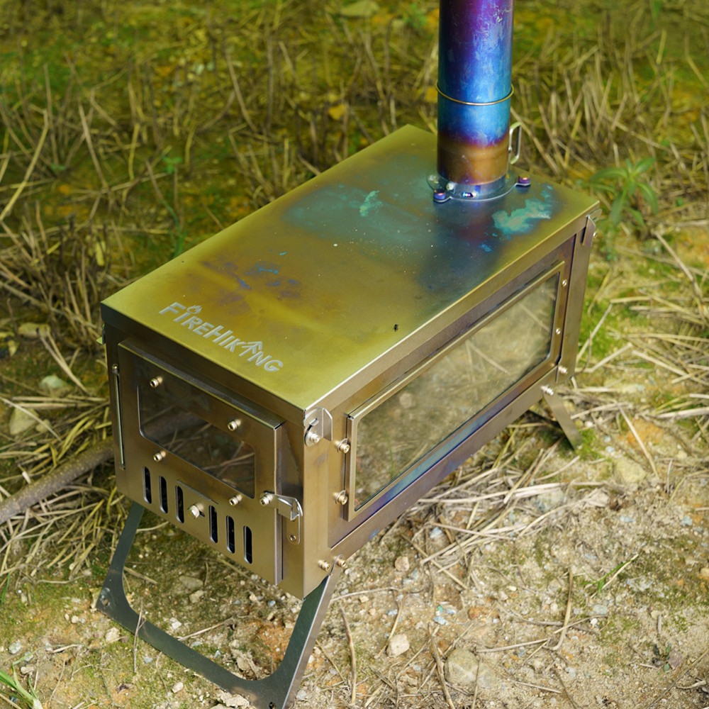 FireHiking TOLA Camping Tent Stove Titanium Foldable Ultralight