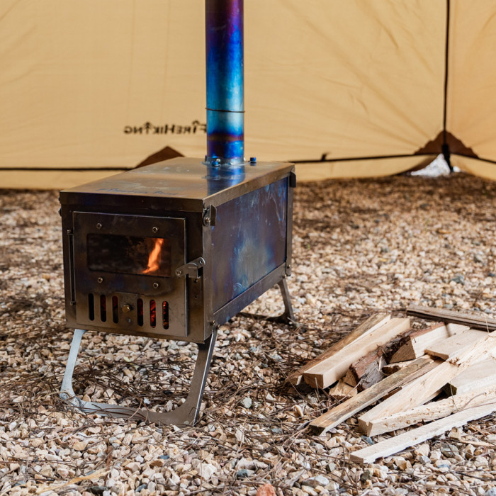 FireHiking TOLA Camping Tent Stove, Titanium