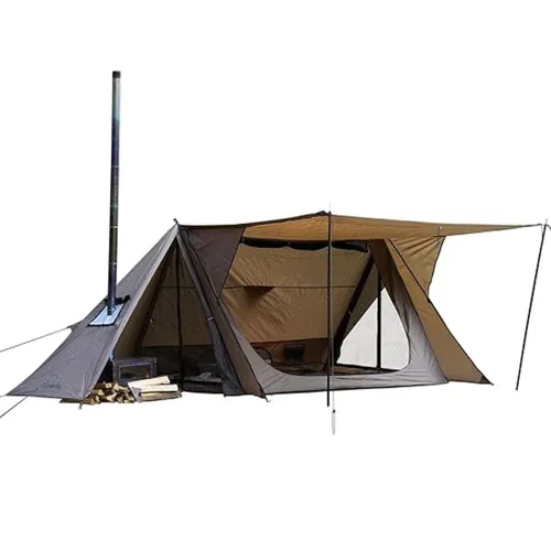 Firefort Hot Tent | 1-2 Person Backpacking Fort for All Weather Camping | FireHiking