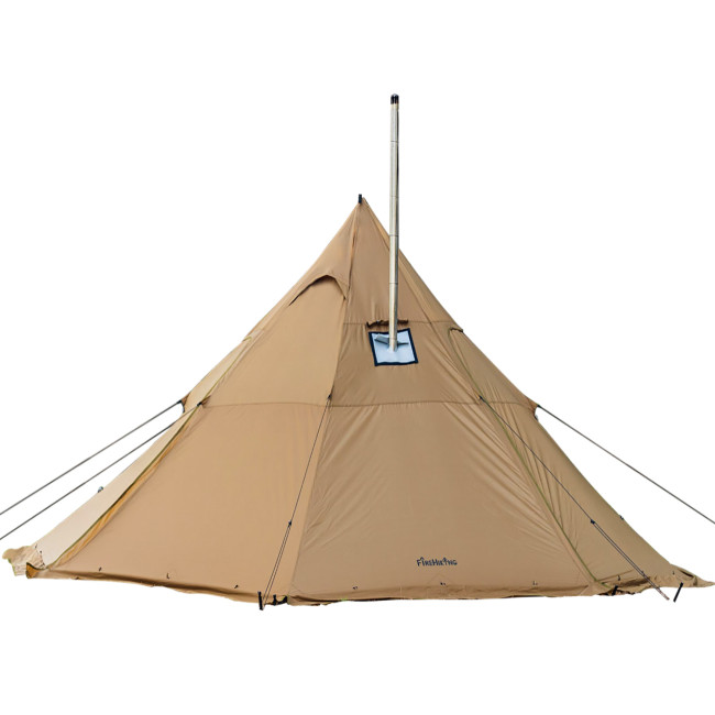 FireHiking LEVA Plus Camping Hot Tent 4-8 Person | Tipi Tent with Stove Jack for Bushcraft, Cooking and Heating