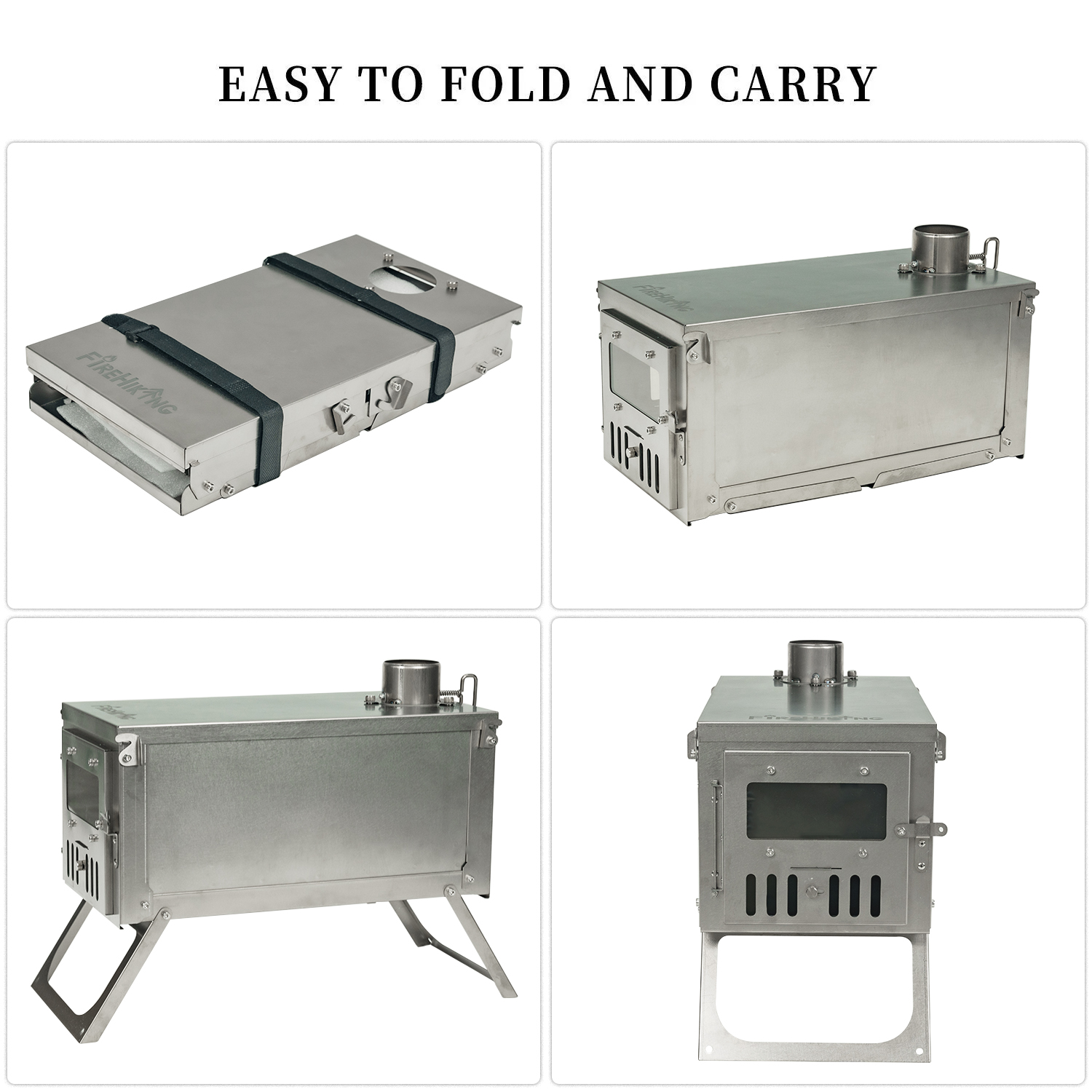 Folding backpack stove on sale
