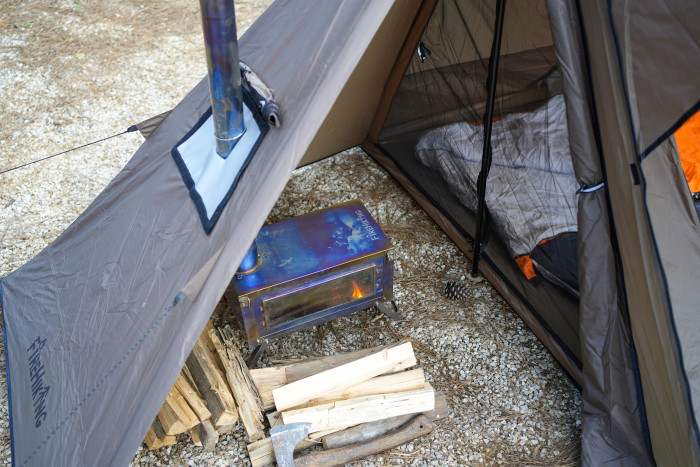 Firefort Hot Tent | 1-2 Person Backpacking Fort for All Weather Camping | FireHiking