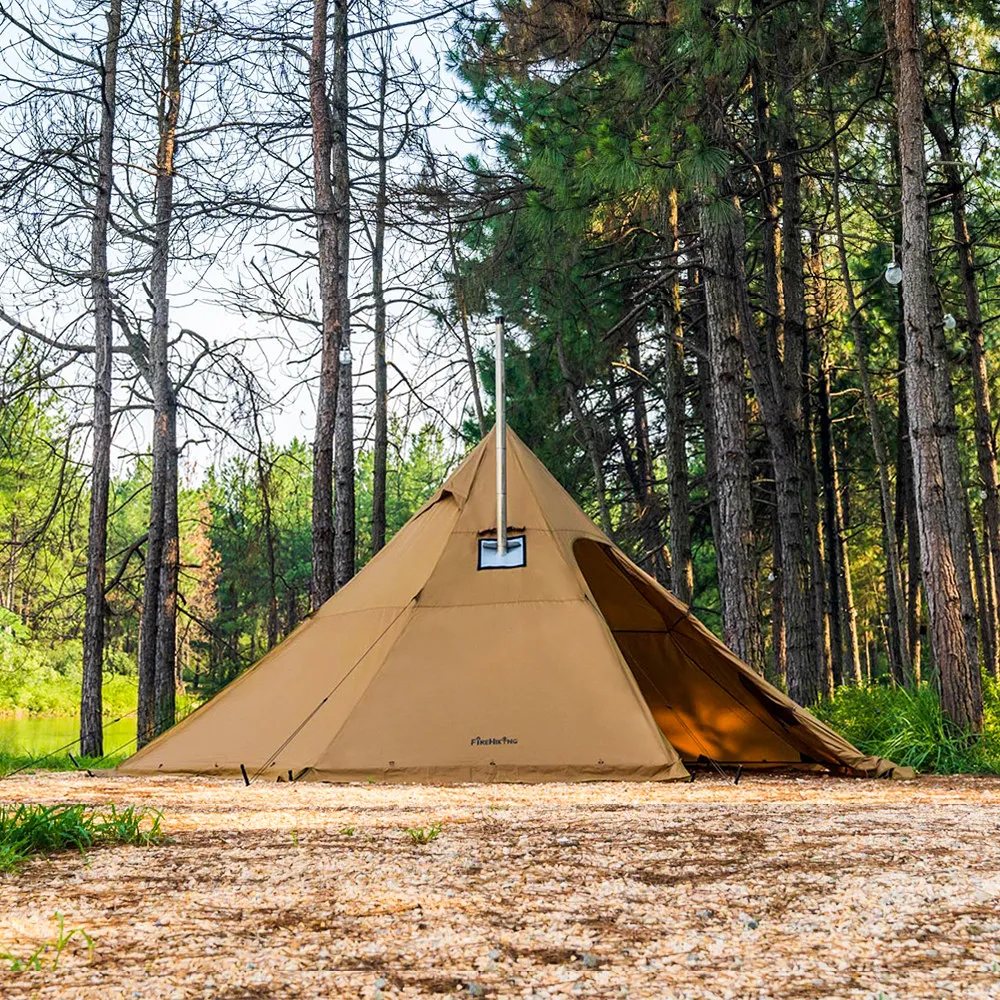 LEVA PLUS HOT TENT for 4-8 person camping with half inner tent