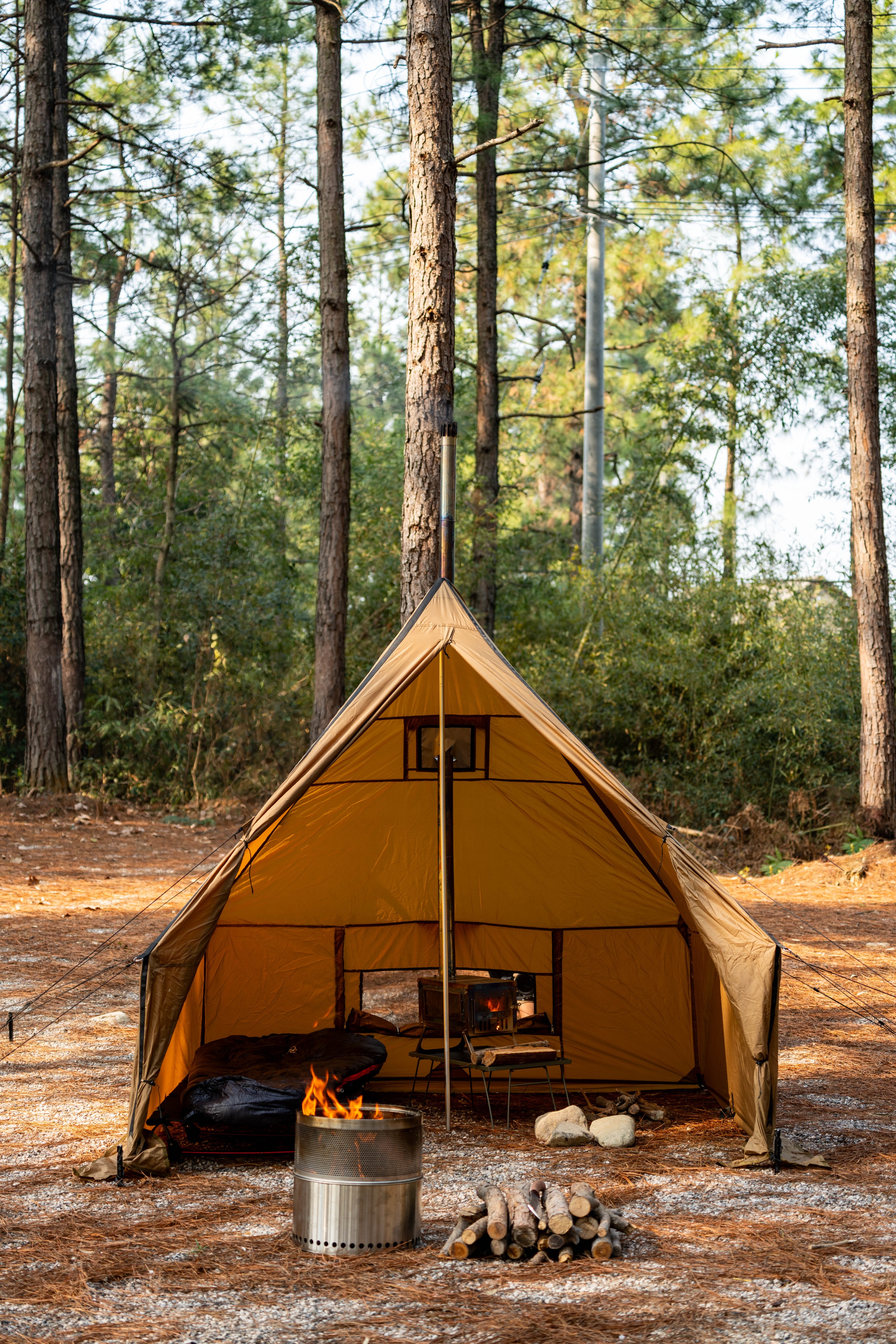 Fireyurt Yurt Hot Tent for Four-Season Camping