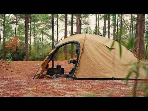 Fireden Camping Hot Tent 1-2 Person | All Season Tent with Inner Tent and Stove Jack |  FireHiking New Arrival 2024