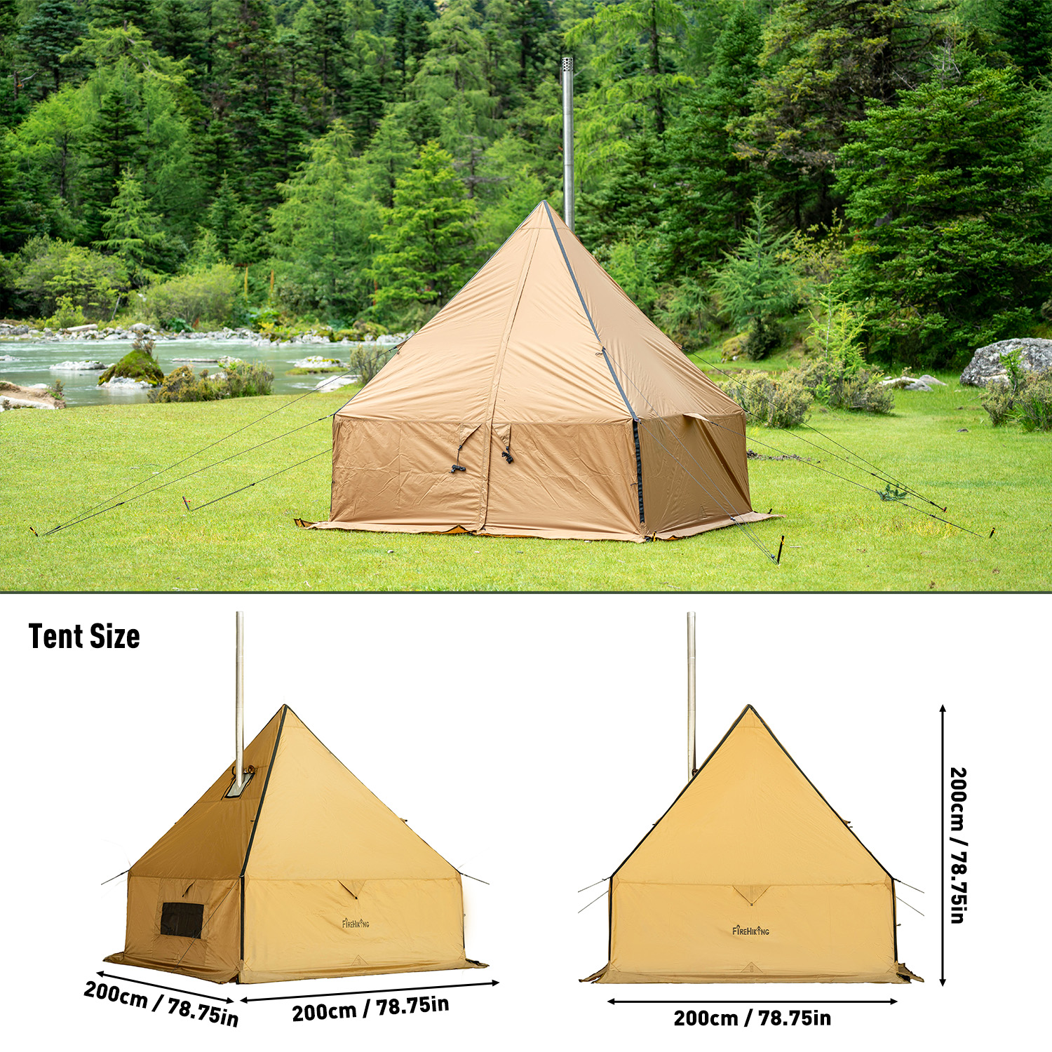 FireHiking Fireyurt yurt tent