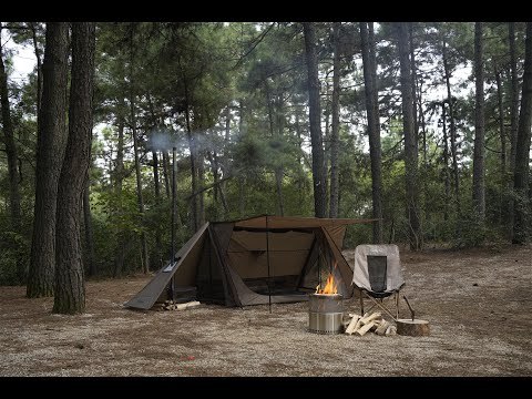 Firefort Hot Tent | 1-2 Person Backpacking Fort for All Weather Camping | FireHiking