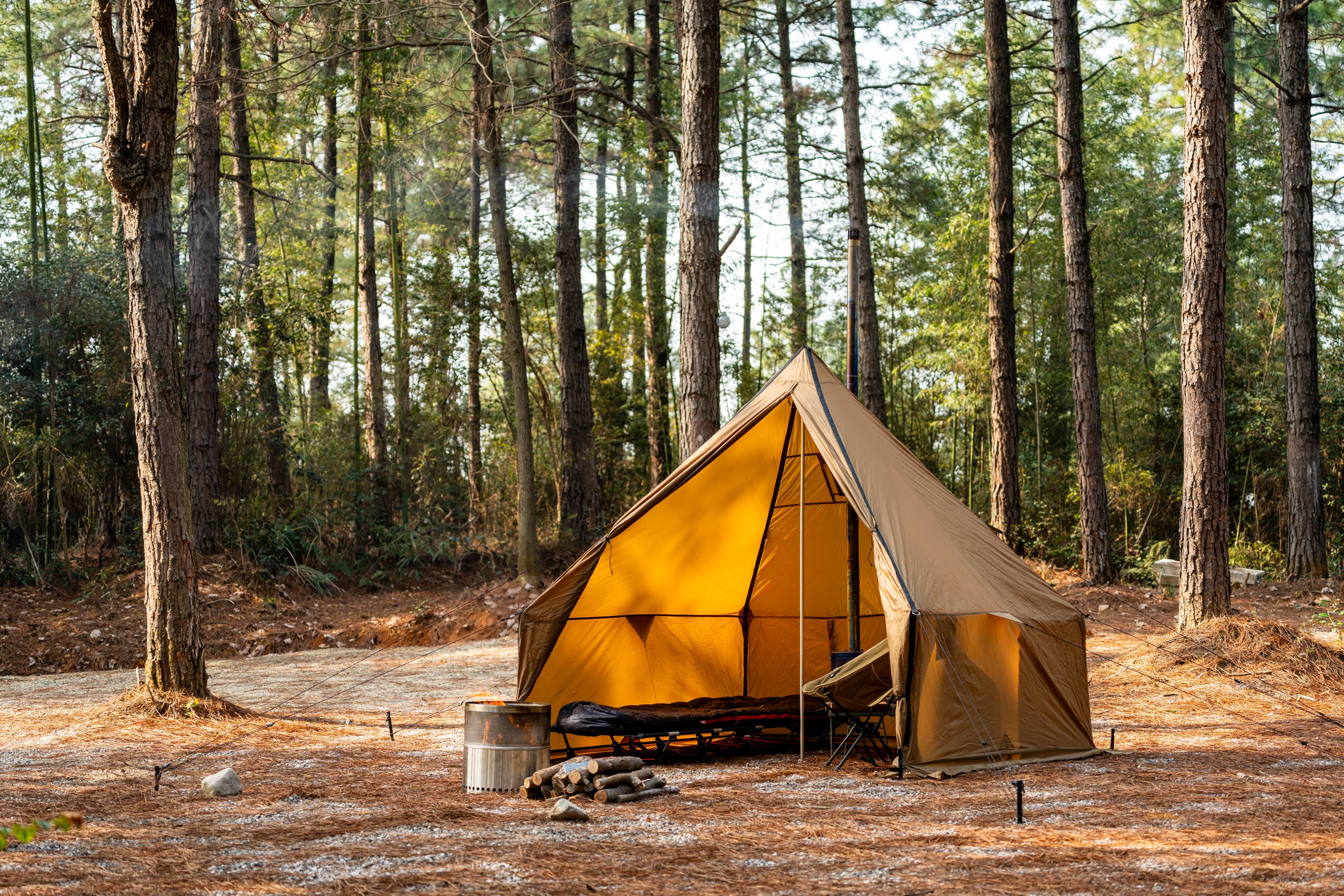 ファイヤーハイキング　ロッジ型ワンポールテント　firehiking Amazon.co.jp: FireHikingワンポールテント 大型テント 4人家族