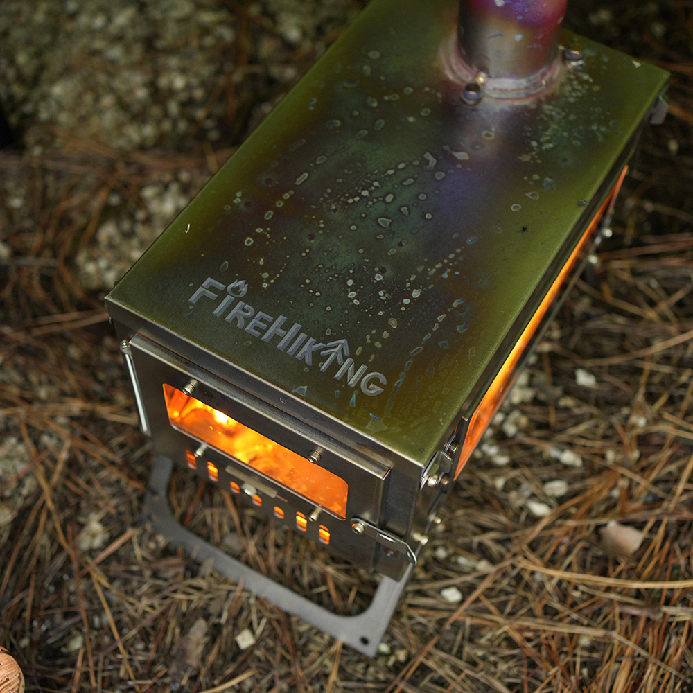 日本限定】FireHiking 薪ストーブ |TOLA Miniチタンストーブ