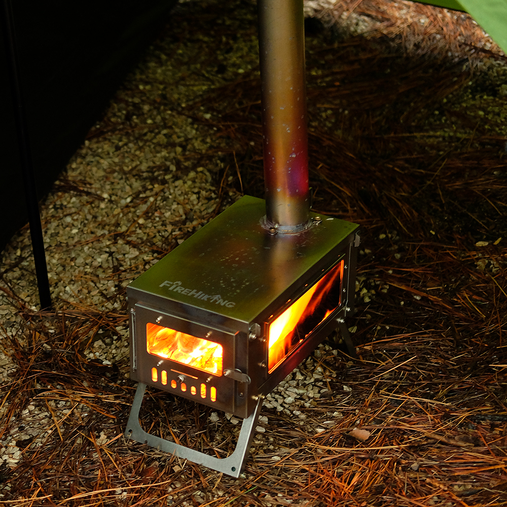 日本限定】FireHiking 薪ストーブ |TOLA Miniチタンストーブ