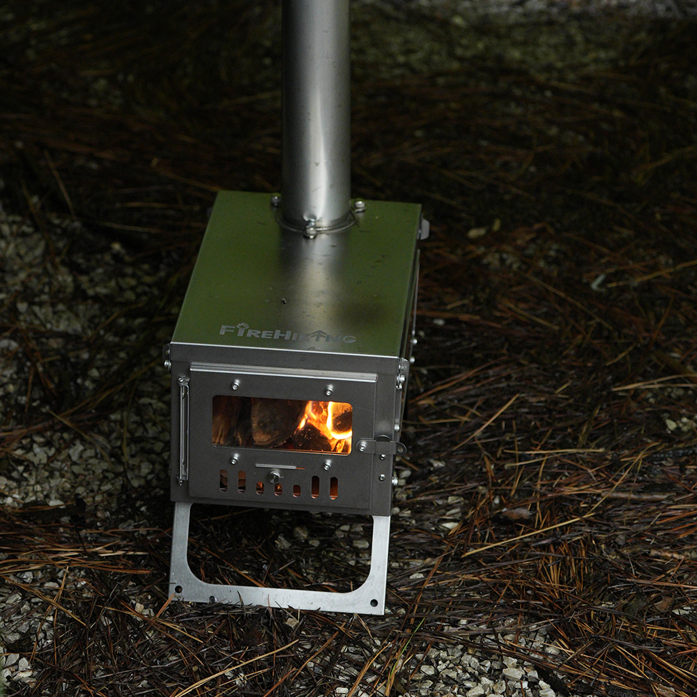 日本限定】FireHiking 薪ストーブ |TOLA Miniチタンストーブ,軽量で