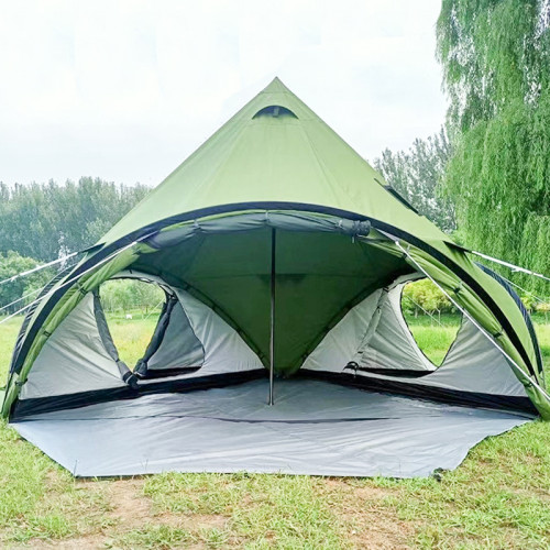 Cone Hot Tent With Stove Jack for Camping - FireHiking