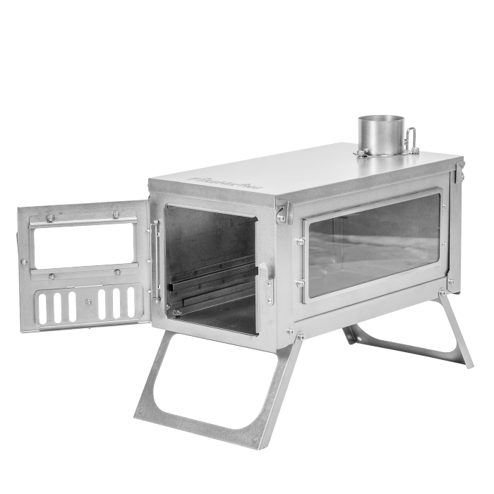 FireHiking Tent Stove | Slider Camping Wood Stove Titanium Thickened Burning Heater Foldable Ultralight