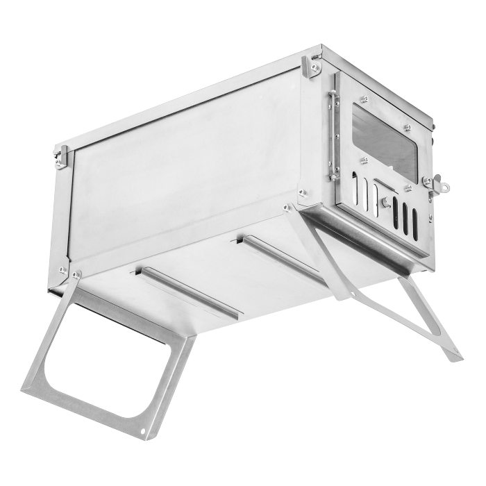 FireHiking Tent Stove | Slider Camping Wood Stove Titanium Thickened Burning Heater Foldable Ultralight