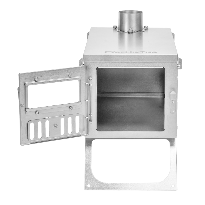 FireHiking Tent Stove | Slider Camping Wood Stove Titanium Thickened Burning Heater Foldable Ultralight