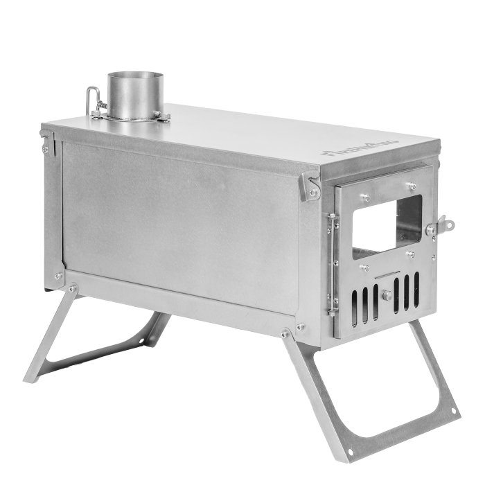 FireHiking Tent Stove | Slider Camping Wood Stove Titanium Thickened Burning Heater Foldable Ultralight