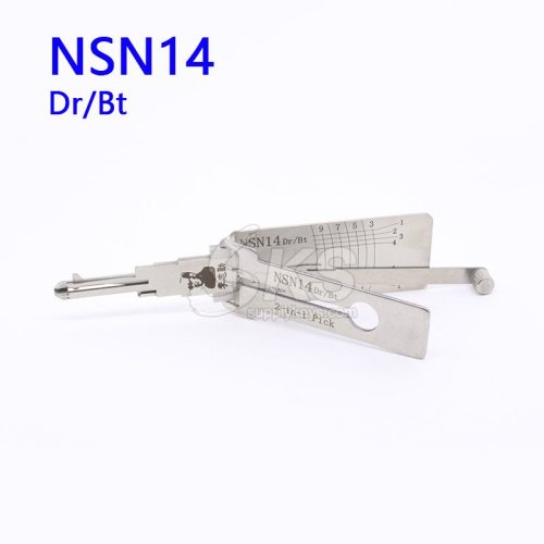 Lishi 2-in-1 Pick NSN14 dr/bt