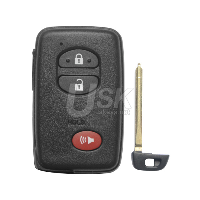 Toyota Prius 4Runner Venza 2009-2017 FCC HYQ14ACX Aftermarket Smart Key 3 Button PN 89904-47230