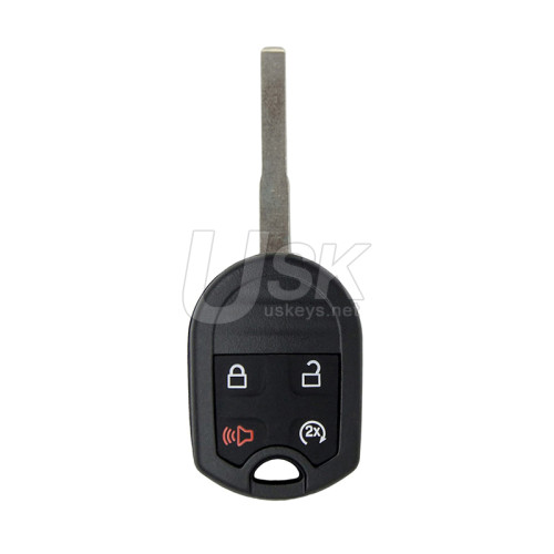 Remote head key shell 4 button HU101 blade for Ford Escape Fiesta Transit 2016 2017