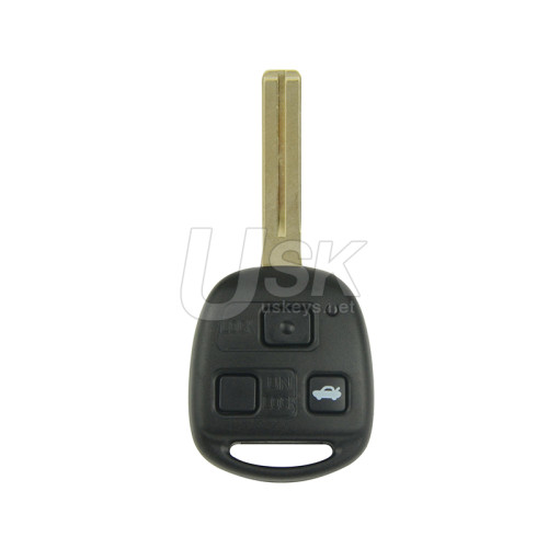 PN 50171 Remote head key 3 button 315mhz 4D68 chip TOY48 short for Lexus GX470
