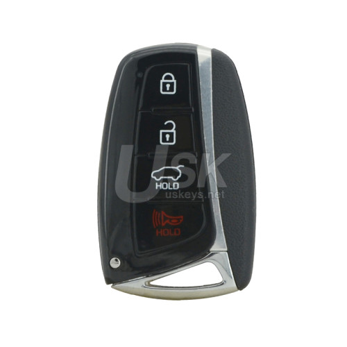 P/N 95440-4Z200 Smart key shell 4 button for Hyundai Santa Fe 2015-2018