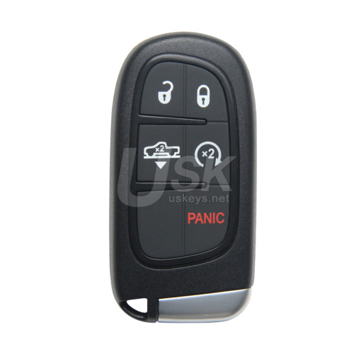 FCC GQ4-54T Smart key shell 5 button for Dodge Ram 1500 2500 3500 4500 5500 2014-2015 PN 68159657