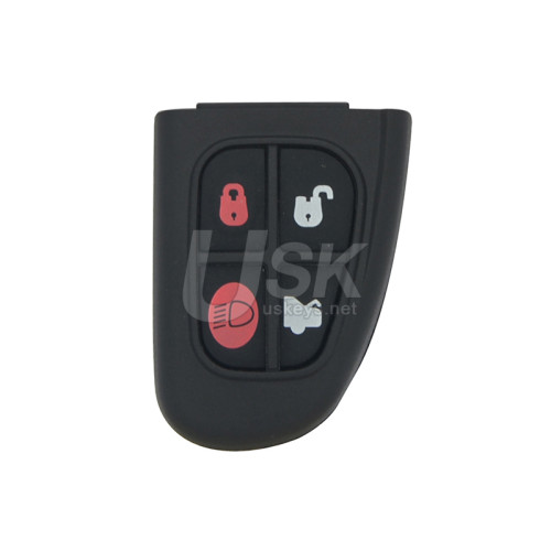 FCC NHVWB1U241 Flip key remote 4 button 434Mhz for Jaguar X S XJ XK 2002-2008 PN 1X43-15K801-BD