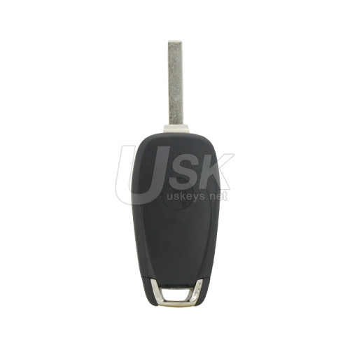 Flip key shell 4 button HU100 blade for Chevrolet Cruze Aveo 2014-2017
