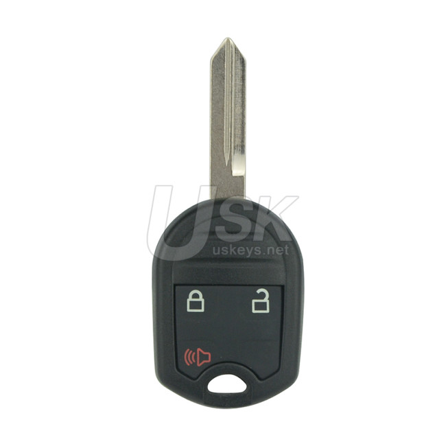 FCC CWTWB1U793 Remote head key 3 button 315Mhz 4D63 80 Bit chip FO38 blade for 2007-2011 Ford Edge Escape Explorer Fusion Mustang Taurus