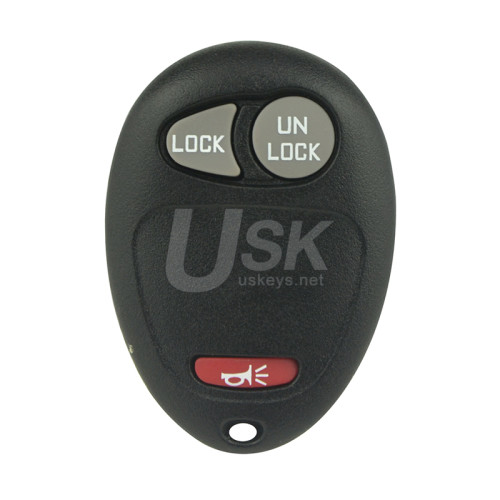 FCC L2C0007T Keyless Entry Remote 3 button 315Mhz ASK for GM Chevrolet GMC Hummer Pontiac 2002-2007