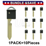 (Pack of 10) Emergency Key blade NSN14 no chip for NISSAN