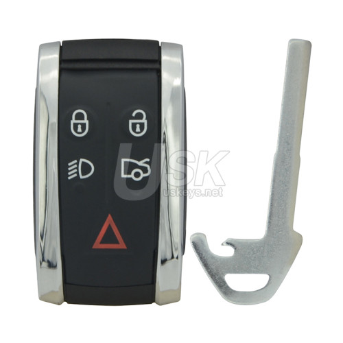 FCC KR55WK45694 Smart Key 5 button 315mhz ID46-PCF7953 chip for Jaguar XF XKR XJR Super V8 2009-2011